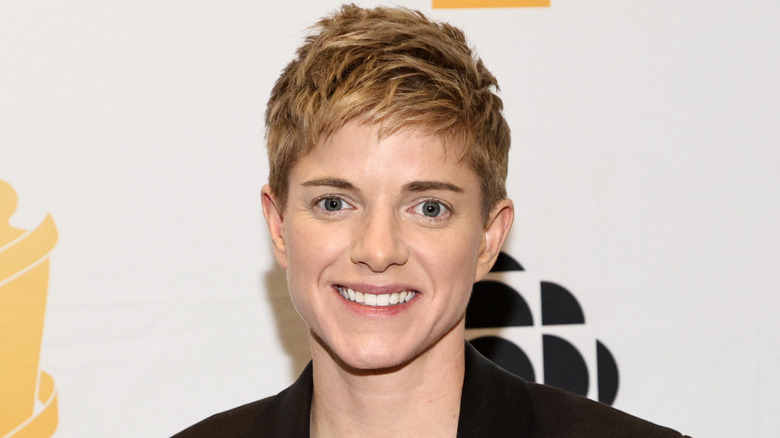 Mae Martin smiling