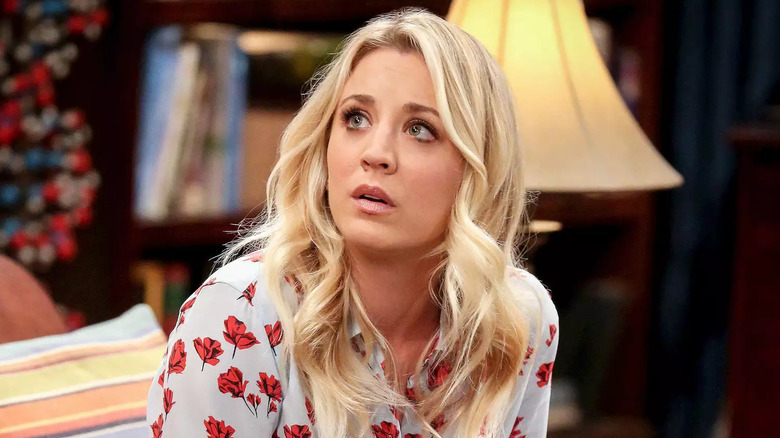 Penny looks emotional in "The Big Bang Theory"