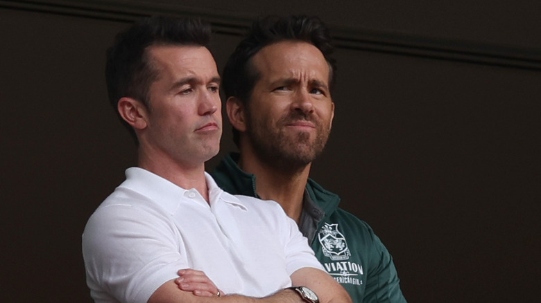 Rob McElhenney and Ryan Reynolds together
