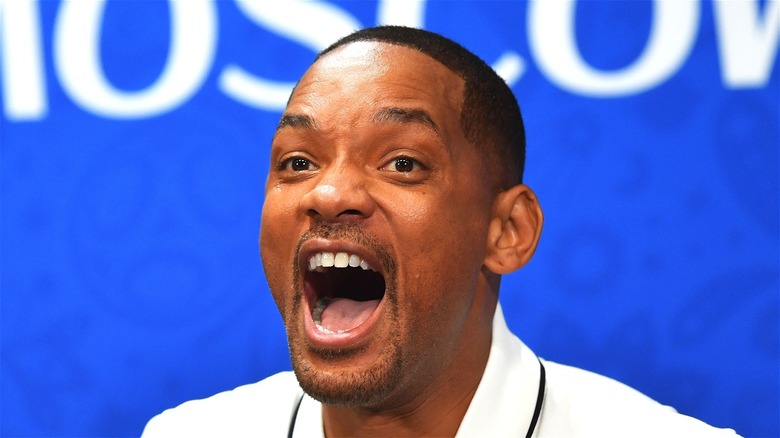 Will Smith laughing