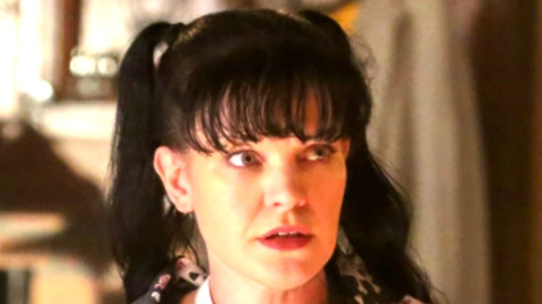 NCIS Abby looks worried