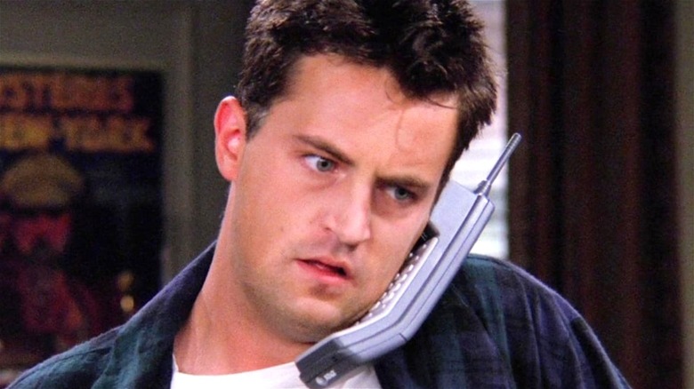 Chandler Bing on the phone