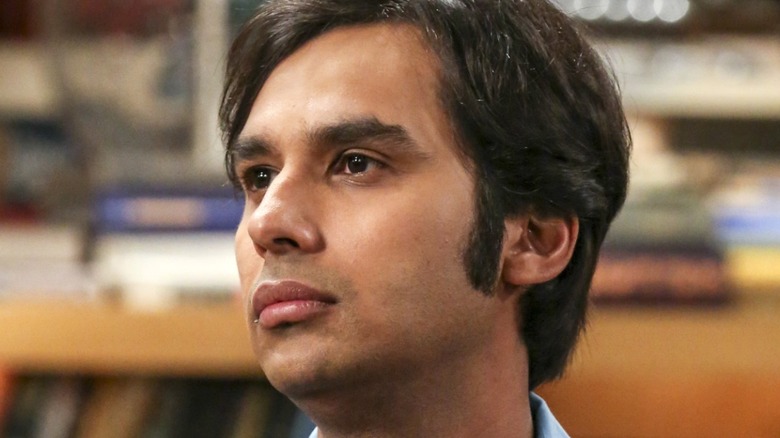 Raj The Big Bang Theory serious face