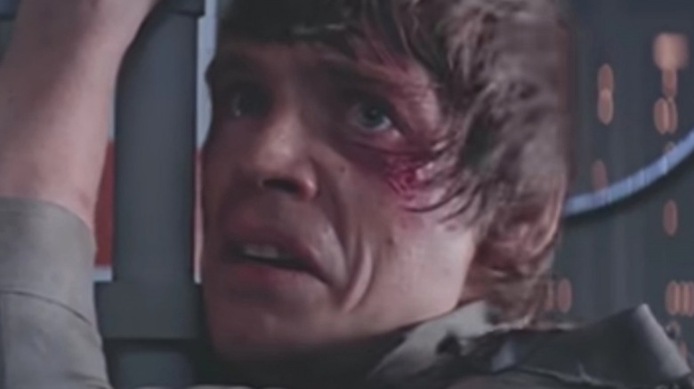 Luke Skywalker scarred face