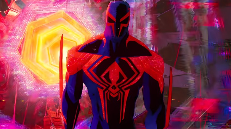Spider-Man 2099 by a portal