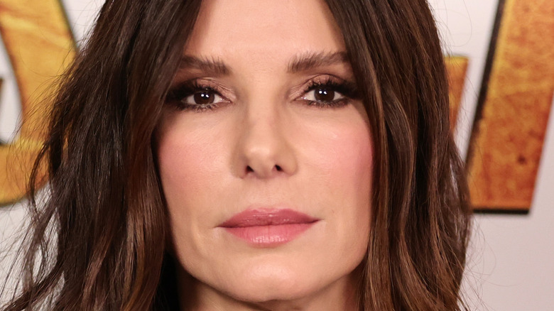 Sandra Bullock serious