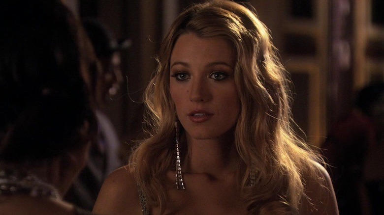Serena van der Woodsen in a conversation