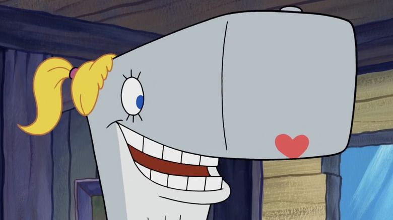 Pearl Krabs smiling