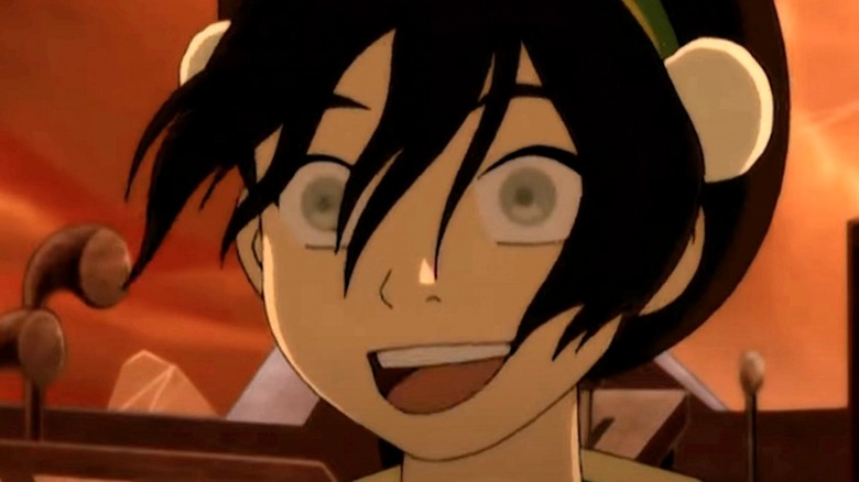 Toph Beifong smiling