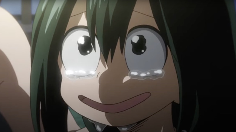 Tsuyu Aui crying