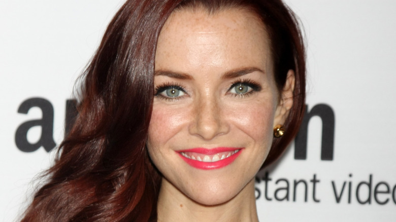 Annie Wersching smiles 