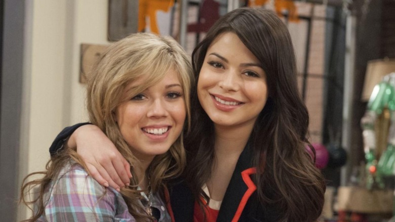 The stars of Nickelodeon's iCarly