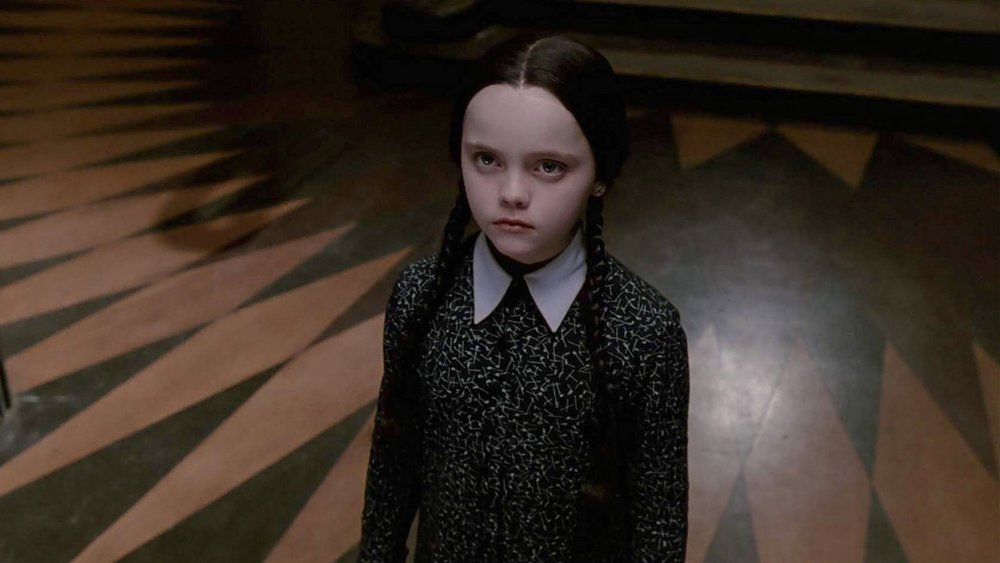 Christina Ricci as Wednesday Addams in the 1990 Addams Family movie