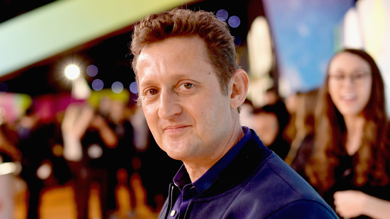 Alex Winter posing
