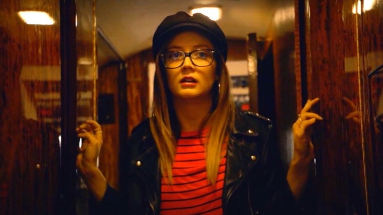 Mallory looking surprised in American Horror Story: Apocalypse