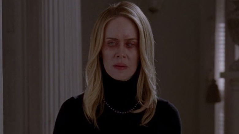 Cordelia Foxx after being blinded