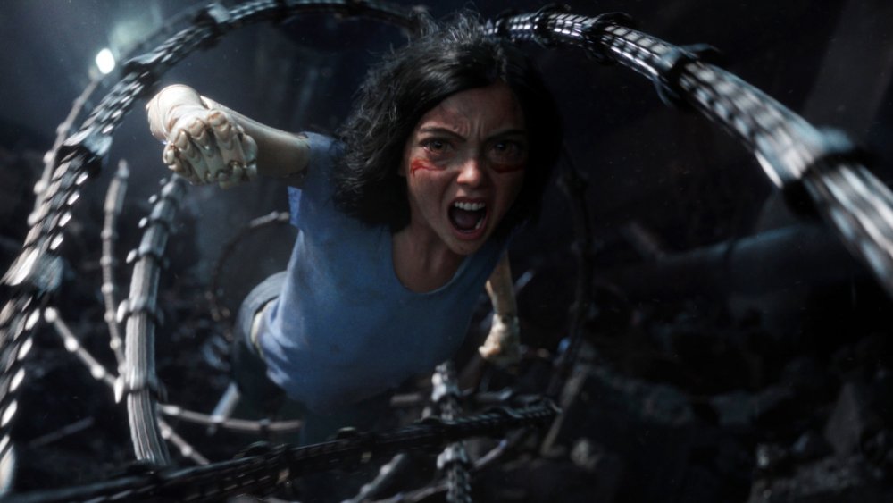 Rosa Salazar as Alita in Alita: Battle Angel