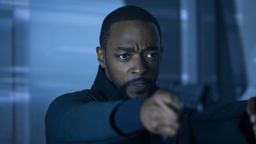 Anthony Mackie as Takeshi Kovacs on Altered Carbon