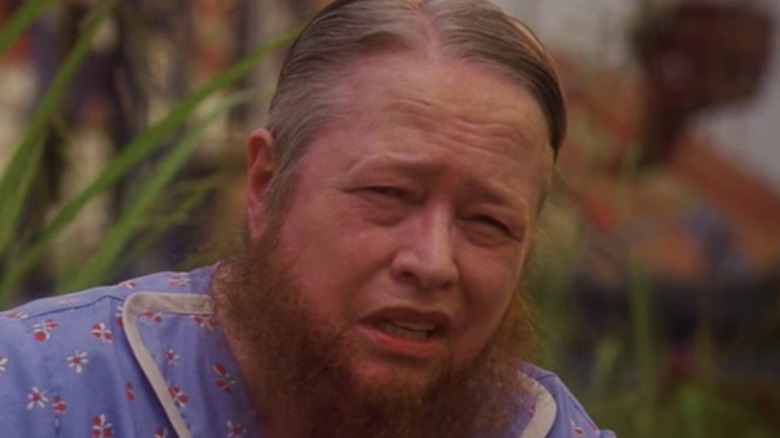 Kathy Bates as the bearded lady