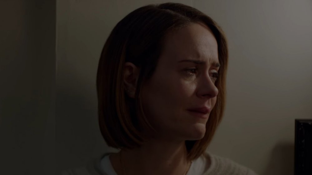 Sarah Paulson crying on American Horror Story: Cult