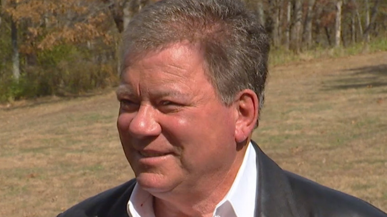 William Shatner smiling