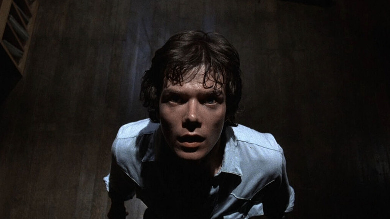 Sonny Montelli looks up