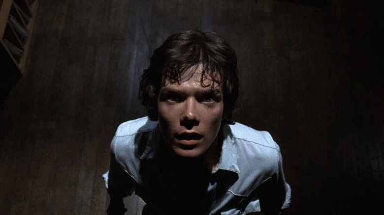 Sonny Montelli looks up
