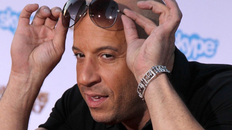 Vin Diesel with sunglasses