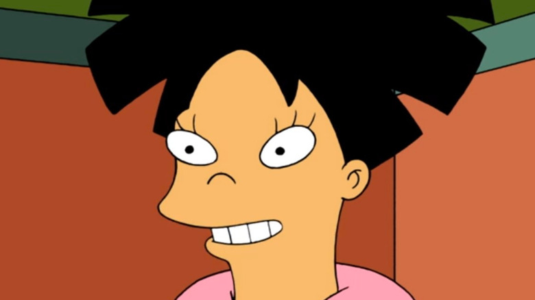 Amy smiling in Futurama