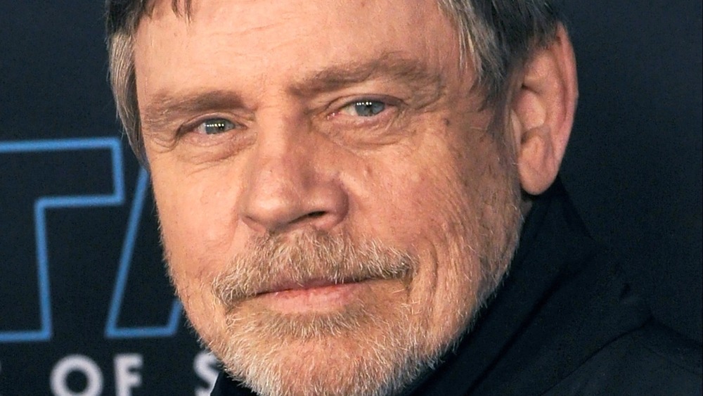 Mark Hamill smirking