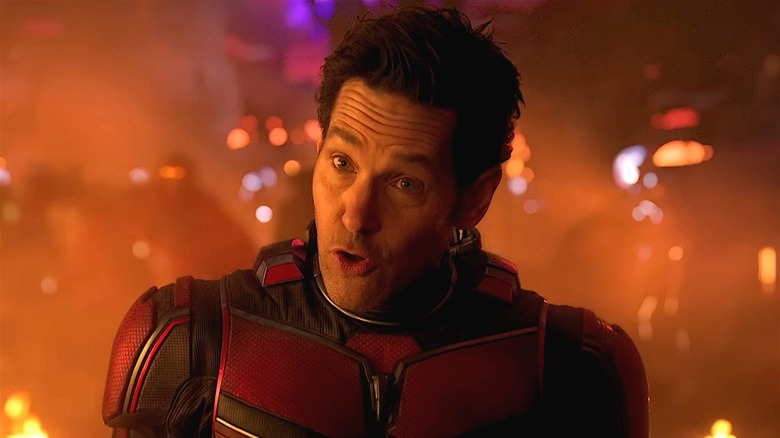 Scott Lang looking surprised