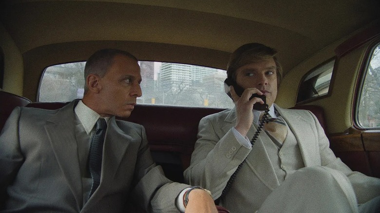 Roy and Donald in car