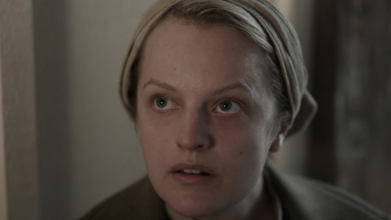 Elisabeth Moss in The Handmaid's Tale