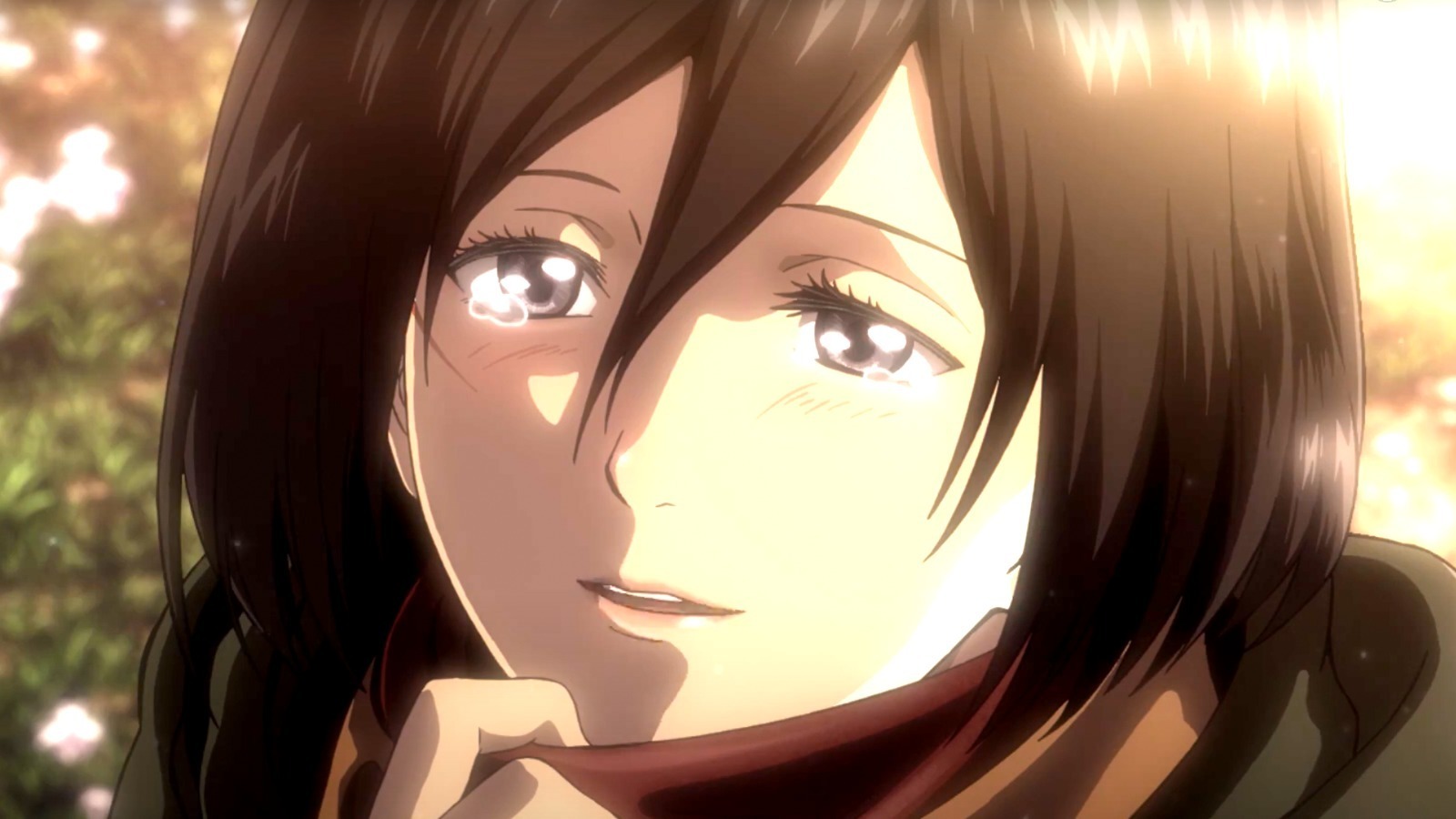 Mikasa Grasps Her Scarf Solemnly in New Attack on Titan Final