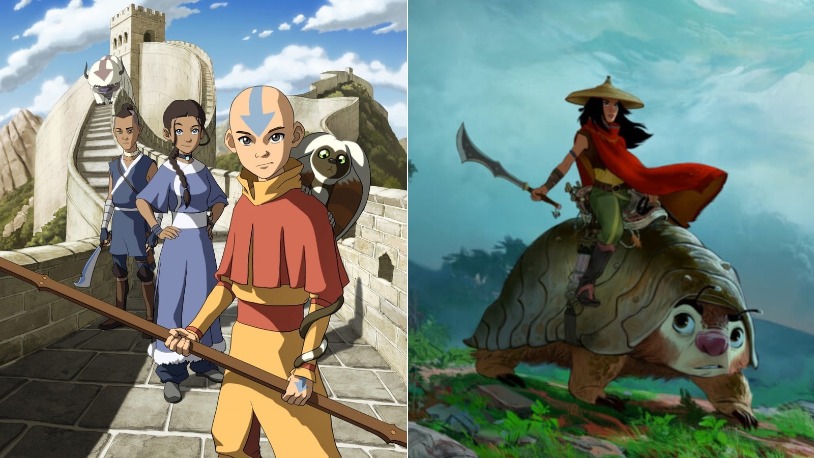 The Avatar The Last Airbender Connection In Raya And The Last Dragon