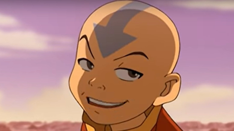 Aang admitting to a lie
