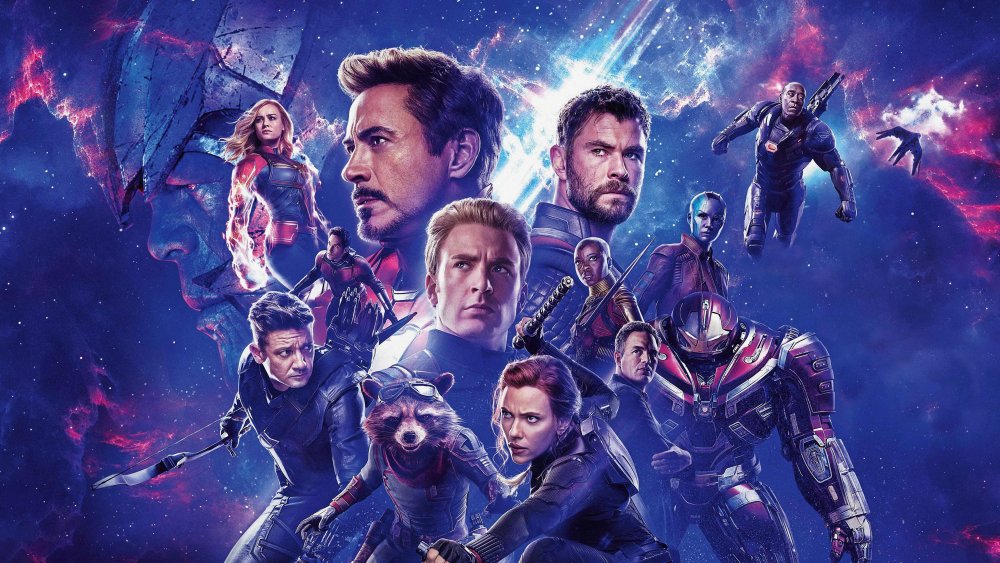 A promotional still of the cast of Marvel's Avengers: Endgame 