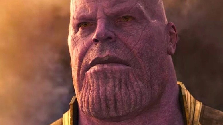 Thanos looking