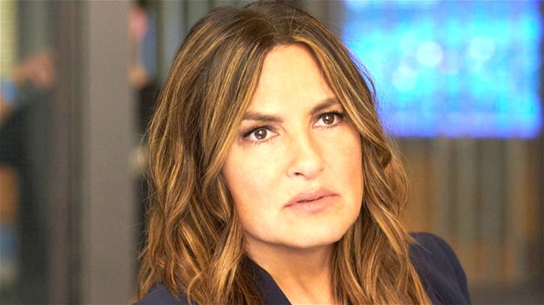 Olivia Benson looking confused