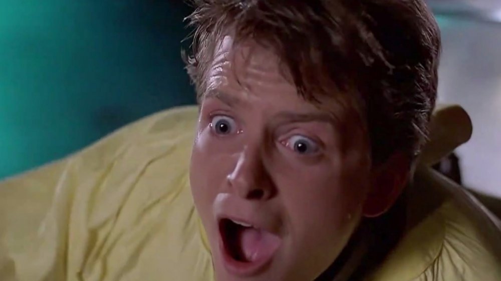 Michael J. Fox as Marty McFly in Back to the Future