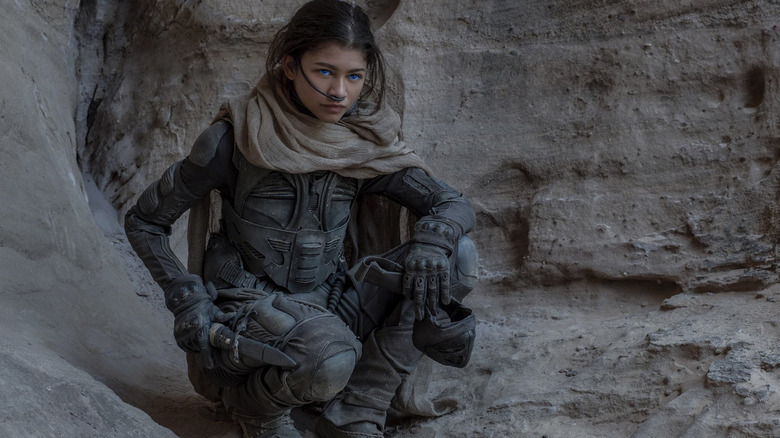 Zendaya as Chani from the Dune movie