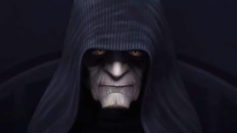 Emperor Palpatine in closeup 