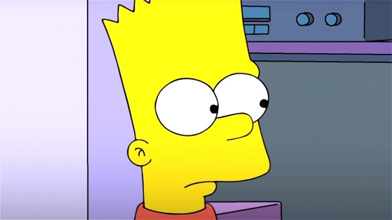 Bart SImpson in closeup 