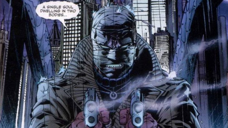 Hush holding two guns in "Batman: Hush"
