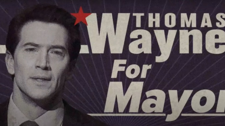 Thomas Wayne campaign poster
