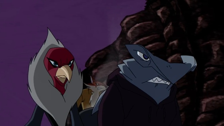 Terrible Trio standing in a group in The Batman (2004)