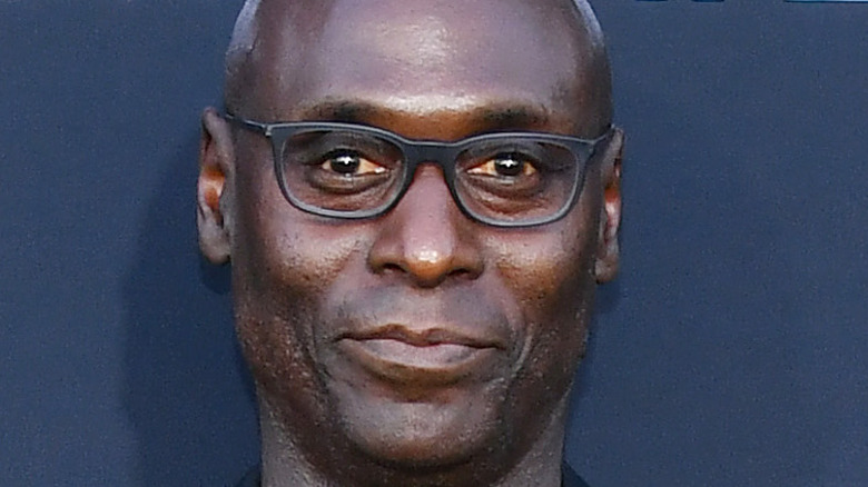 Lance Reddick at the Angel Has Fallen premiere