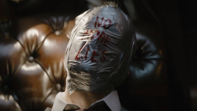 Riddler's victim in The Batman