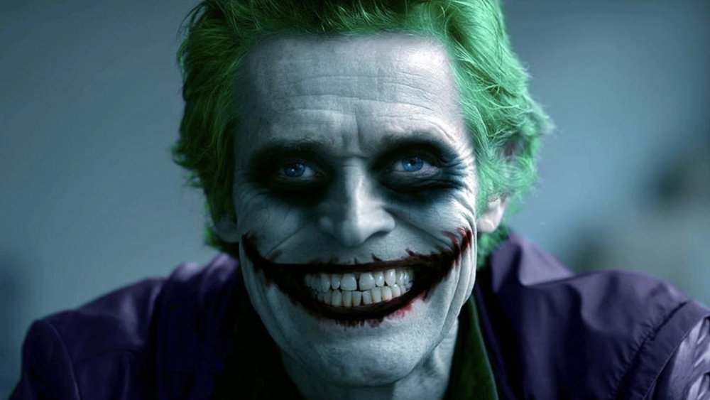 Willem Dafoe as the Joker fan art