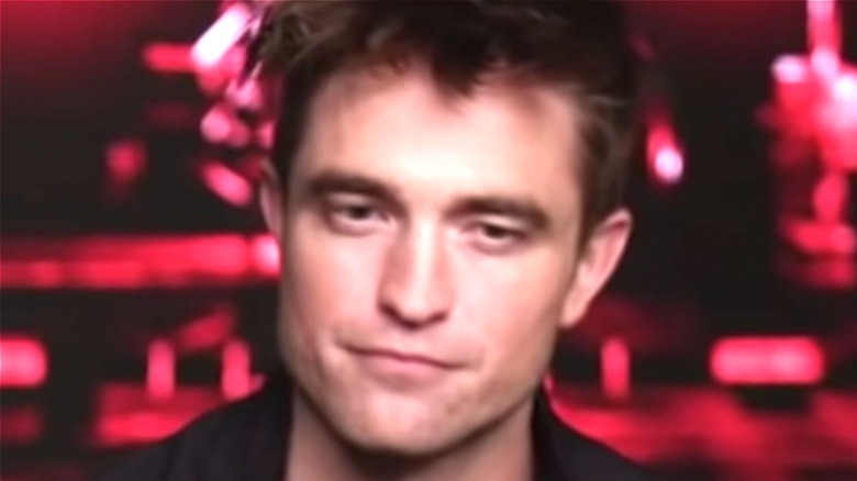 Robert Pattinson during interview